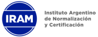 IRAM logo (Argentine Institute for standardization and certification)