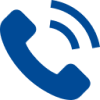 Logo de telefono de linea
